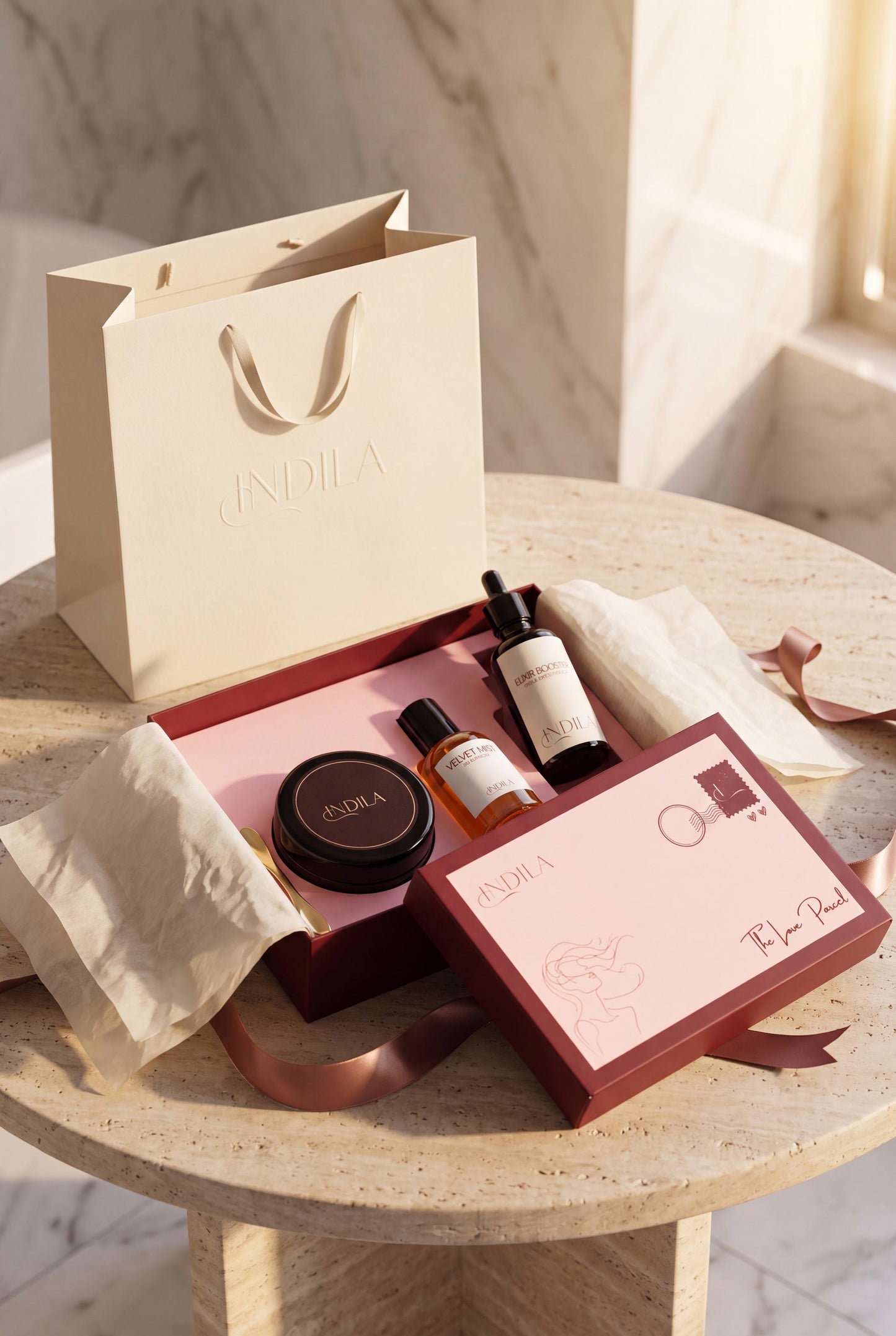 Love Parcel – Coffret Soin & Parfum pour Cheveux