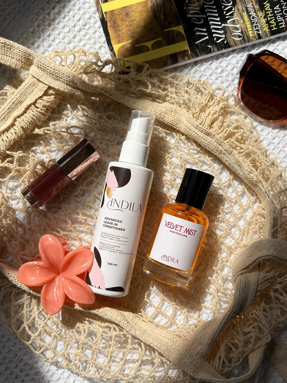 Pack Indila – Leave-In Conditioner + Velvet Mist Hair Perfume