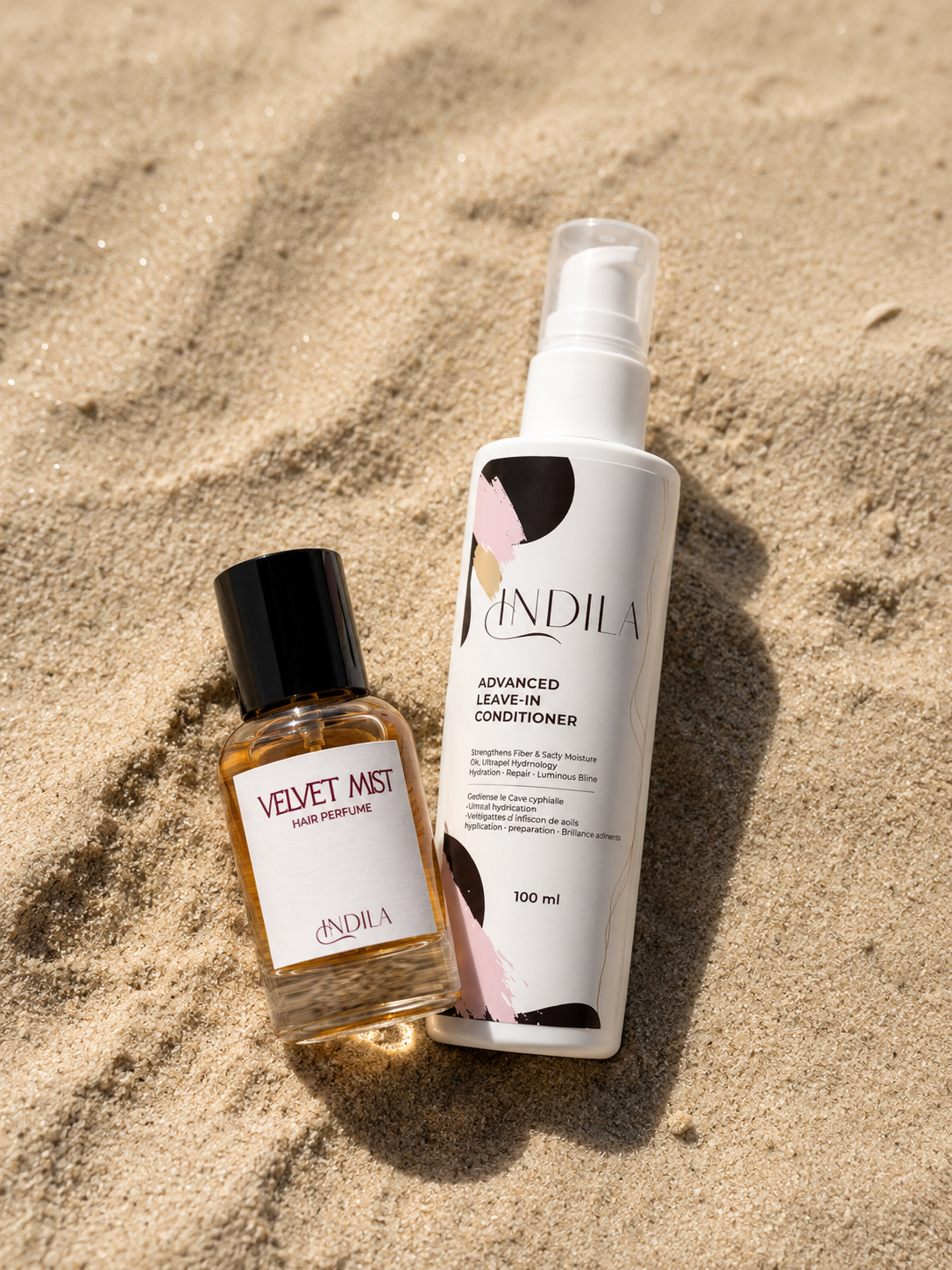 Pack Indila – Leave-In Conditioner + Velvet Mist Hair Perfume
